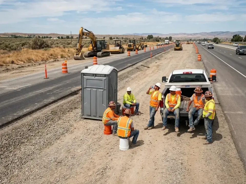 highway-road-construction-crew-007 — frequently asked questions, Porta Potty and Restroom Rentals in Lexington, NE